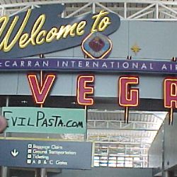 EvilPasta on location in Las Vegas, NV [Click Here for More]